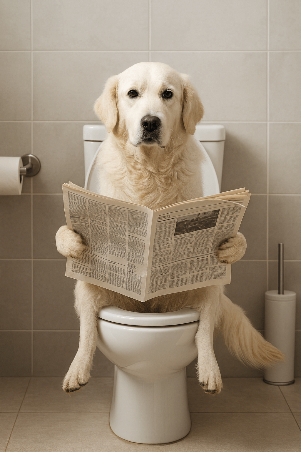 Funny portrait example